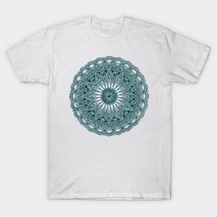 Mandala (dark teal) T-Shirt